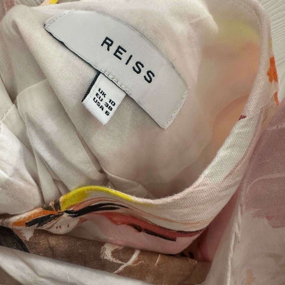 Reiss Floral Jumpsuit Short